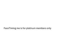 the words face tinting me is for platform members only on a white background with black text