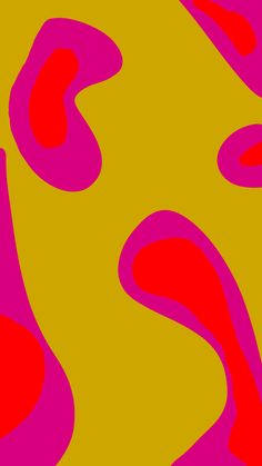 an orange and pink background with red swirls on the bottom right corner, in shades of yellow and magenta