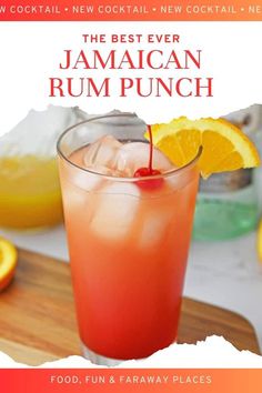 the best ever jamaican rum punch