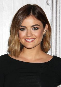 Lucy Hale Hairstyles, Lucy Hale Short Hair, Lucy Hale Hair, Undercut Haircut, Celebrity Short Hair, Bronde Hair, Long Bob Haircuts, Long Bob Hairstyles, Lucy Hale