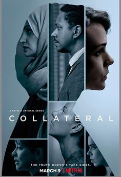 the poster for collaterall starring actors from across the world, including two women and one man