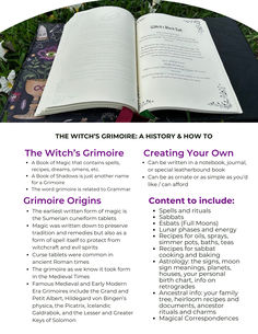 the witch's grimoire and how to use it in your own text book