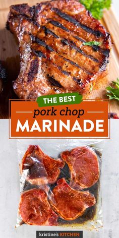 the best pork chop marinade in the world