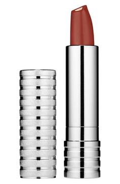 What it is: A rich, hydrating lipstick color infused with skin care for lips. What it does: The Drastically Different Lipstick delivers more than just color. The 3D pearl center core helps instantly sculpt and contour, providing an immediate appearance of a smoother pout. Over time, lip definition is improved. Available in a remarkable range of shades. How to use: Apply lipstick to clean, bare lips. It can be worn with a lip liner.- 0.14 oz.- 100% fragrance-free; paraben-free; phthalate-free- Al Clinique Dramatically Different Lipstick, Hydrating Lipstick, Bare Lip, Beauty Make-up, How To Apply Lipstick, Bright Spring, Happy Skin, Lip Colour, Lipstick Makeup