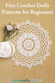 crochet doily patterns for beginners