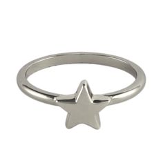 "Bright star, would I were stedfast as thou art—" John Keats c1819. Our romantic modern take on the classic star design is casted from a hand carved prototype, with crisp edges and a domed surface for a sophisticated look. Handcrafted in NYC Sterling silver Star is 1/4" | 6.5mm diameter Nickel free Comes in a signature pouch with box Let us help you select the correct size ring here. Keep your sterling silver jewelry bright and shiny, by storing it in the ziploc bag it's shipped in! Purchase our Star Ring Silver, Star Rings Jewelry, Silver Star Jewelry, Silver Jewelry Aesthetic Rings, Cute Silver Rings, Star Things, Silver Star Ring, Star Accessories, Star Rings