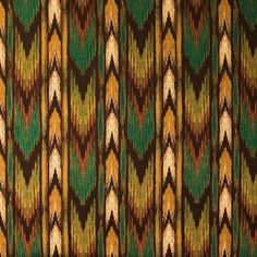 an image of a green, brown and white pattern on fabric or material that looks like wood