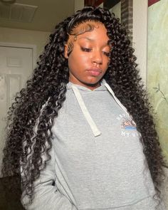 Fort Worth 📍 on Instagram: "Deep Wave Wig Install + A Few Wand Curls Added 😍🖤 Wig From @urfavnique713" Deep Wave Wig Install, Buss Down Wig, Weave Hair Color, Yellow Hair Color, Teenage Hairstyles, Deep Wave Wig, Short Choppy Haircuts