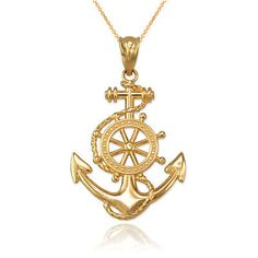 Great shopping ideas for Gold Nautical Anchor Pendant Necklace, Fashion Jewelry Gold Nautical Jewelry For The Beach, Gold Nautical Jewelry For Beach, Nautical Style Gold Jewelry For The Beach, Yellow Gold Nautical Anchor Jewelry, Gold Nautical Anchor Jewelry, Nautical Anchor Gold Jewelry, Nautical Anchor Shaped Gold Jewelry, Nautical Style Anchor Gold Jewelry, Nautical Anchor-shaped Gold Jewelry