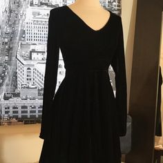 Soft Velvet V Neck Long Sleeve Dress V Neck Long Sleeve Dress, Dresses Velvet, Honey Punch, Black Mini Dress, Black Mini, Soft Velvet, Velvet Dress, Mini Black Dress, Sleeve Dress