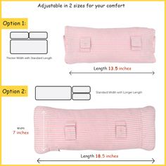 Comfort When you Need it: Post Surgery Seatbelt Pillow designed specially to securely provide comfort and support as you travel post surgery Customized for your needs: Adjustable Design allows you to elongate the pillow in a long thin format or to use it in a standard thicker format with an adjustable cover and removable stuffing PROTECT YOURSELF and ADJUST Pillow Size based on your needs and securely attach to your seat belt via hook and loop tabs Silky plush fabric feel with a comfortable soft Chest Surgery, Seatbelt Pillow, Travel Post, Breast Reconstruction, Secure Attachment, Surgery Recovery, Post Surgery, Plush Fabric, Comfortable Tops