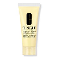 Travel Size Dramatically Different Moisturizing Face Lotion+ -  Dramatically Different Moisturizing Lotion+ is Clinique's best-selling face moisturizer. Dermatologist-developed; helps strengthen skin's moisture barrier.    Benefits     Skin Types: Very Dry to Dry Combination (Types 1, 2). Silky lotion delivers 8-hour hydration. Moisturizer slips on easily, absorbs quickly. Helps strengthen skin's own moisture barrier so more moisture stays in. Skin that holds onto moisture has a youthful-looking Clinique Skincare, Face Spray, Clinique Moisture Surge, Moisturizing Face, Great Skin, Combination Skin Type, Clinique Moisturizer, Perfect Skin Care Routine, Facial Soap