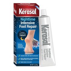 Buy Kerasal Nighttime Intensive Foot Repair, Skin Healing Ointment for Cracked Heels and Dry Feet, 1 oz on Amazon.com ✓ FREE SHIPPING on qualified orders Dry Cracked Heels, Dry Heels, Heel Repair, Cracked Heel, Healing Ointment, Chamomile Essential Oil, Cracked Heels, Winter Skin Care, Foot Cream