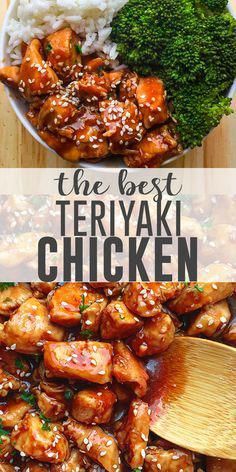 the best teriya chicken recipe with broccoli and rice