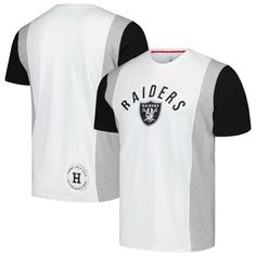 Step out in Las Vegas Raiders style with this Tommy Hilfiger Philip T-shirt. It features an embroidered team logo and city wordmark over a coloblock design. Gear up for game day with this Las Vegas Raiders shirt. Raiders Shirt, Las Vegas Raiders, Muscle Tank Tops, Black Neon, Black Camo, Short Sleeve Pullover, Game Day, Cotton Shorts, Black Nikes