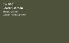 an image of the secret garden logo on a dark green background with white text that reads,