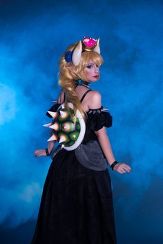 Bowsette Diadem and Shell Cosplay - Etsy