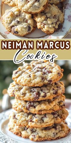 Discover the famous Neiman Marcus Cookie recipe! 🍪 Perfectly crispy on the edges and irresistibly chewy in the center, this dessert is a chocolate chip lover's dream. Follow this easy recipe to create bakery-style cookies at home. Great for sharing or indulging solo! 💕 #NeimanMarcusCookies #ChocolateChipCookies #BakingIdeas #CookieRecipes