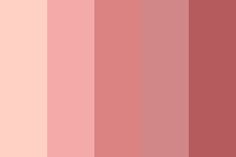 pink and red color palette with horizontal lines in the middle, from top to bottom