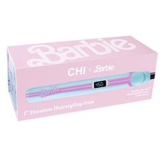 Brand New In Box, Never Opened Or Used Chi X Barbie 1.25″ Ceramic Hairstyling Iron Limited Edition Features: Frizz-Free Hair Instantly 1.25″ Wider Ceramic Floating Plates, For Single Pass Styling Digital Display And ‘Mode’ Setting With Preset Temperatures For Customized Styling Ceramic Heater With Advance Technology For 40-50 Second Heat Up Max Temperature Of Up To 420f/218c For Optimal Styling 11ft/3.353m Professional Swivel Cord Create Polished, Silky Styles With The Chi X Barbie 1.25″ Ceramic Chi Hair Straightener, Bed Head Wave Artist, Chi Hair Products, Titanium Flat Iron, The Chi, 50 Years Anniversary, Curling Hair With Wand, Barbie Hair