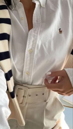 White Ralph Lauren Shirt, Aesthetic On A Budget, Ralph Lauren Shirt Women, Impress Your Crush