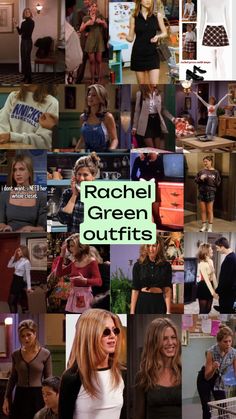 rachel green outfits in the tv show friends