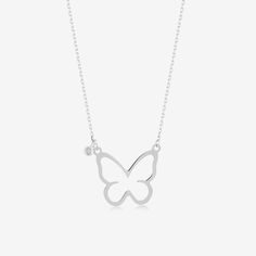 Diamond Butterfly Necklace - Gelin Diamond Diamond Butterfly Necklace, Gold Butterfly Necklace, Butterfly Necklace Gold, Diamond Butterfly, Gold Diamond Necklace, Necklace Shop, Diamond Necklaces, Gold Butterfly, Butterfly Necklace