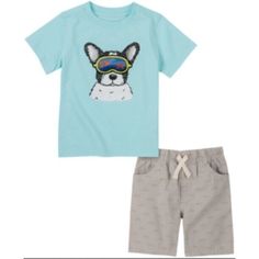 Kids Headquarters Baby Boys 2-Pc. Dog T-Shirt & Printed Shorts Set 3-6 Months Location - Rack 1 Month Colors, Dog T Shirt, Toddler Boy Outfits, Baby & Toddler Clothing, Set Outfit, T Shirt And Shorts, Dog Tshirt, Shorts Set, Boys T Shirts