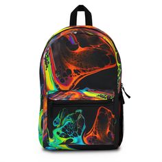 ✔️You will receive✔️ *1 x Trendy Aesthetic Psychedelic Trippy Swirl Pattern Backpack Bookbag, Back to School ✔️Product Information✔️ .: 100% polyester .: Lightweight and waterproof .: Adjustable shoulder straps .: Custom name tag sewn inside ✔️Customer satisfaction is our primary goal. ✔️We are dedicated to providing unique and well crafted gifts, decor and clothing. ✔️High definition photos and Illustrations create quality prints. ✔️Feel free to reach out with any questions or request. ✔️Worldwide Processing & Shipping, 2-7 business days. Multicolor Standard Backpack For Study, Multicolor Standard Backpack, Crafted Gifts, Pattern Backpack, Trendy Aesthetic, Patterned Backpack, Sewing Tags, Swirl Pattern, Backpack Purse