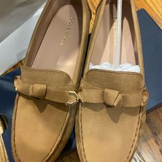 Nwt Cole Haan Loafer. Comfy And Classic Style. Cole Haan Loafers, Tan Flats, Cole Haan Shoes, Light Tan, Getting Cozy, Cole Haan, Flat Shoes Women, Loafer Flats, Classic Style