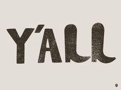 the word yacl is written in black and white