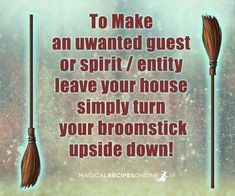 Make An Unwanted Guest/Spirit Leave……Magickal Tips & Hints – Witches Of The Craft® Goddess Asherah, Banishing Spells, Hoodoo Spells, Witch Crafts, Witch Herbs, Protection Spell, Halloween Spooktacular