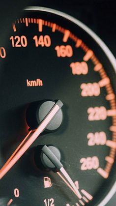 the speedometer shows that there is no time left