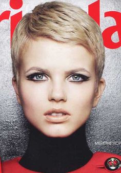 marie clare. Popular Short Hairstyles, Short Pixie Cut, Easy Hair