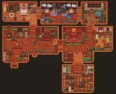 an image of a floor plan for a house in the legend of zeolith