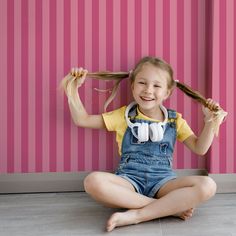 Introducing our "Color It Pink" wallpaper—a delightful choice for bringing a burst of joy and a dash of charm into any child's room. This lovely pattern, featuring bold pink stripes alternated with softer shades, offers a vibrant yet comforting ambiance. Perfect for those dreaming of a playful and inspiring space for their little ones, this hot pink wallpaper will transform any nursery or child’s play area into a lively, enchanting environment. At Teepee Joy, we understand that every parent want Pink Wallpaper Colour, Hot Pink Wallpaper, Wallpaper Project, Wallpaper Size, Inspiring Spaces, Unique Wallpaper, Kids Wallpaper, Child's Room, Play Area