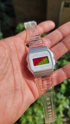 Casio F91w Mod, Oakley Watches, Casio Vintage Watch, Casio Vintage, Wallpaper Iphone Disney Princess, Fancy Watches, Retro Watches, Style Finder, Gadgets And Gizmos