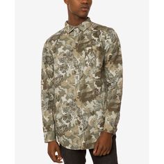 A Full-Length Zipper At The Back Finishes This Bold Camo Cotton Shirt From Jaywalker, Ready To Style Your Way. Spread Collar Button Cuffs Left Chest Patch Pocket Functional Zipper At Back All Cotton Machine Washable Imported Rapper Shirts, Patagonia Long Sleeve, Camo Shirt, Mens Back, Camo Shirts, Casual Long Sleeve Shirts, Carhartt Mens, Long Sleeve Shirt Dress, Button Front Shirt