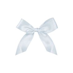 a white bow on a white background