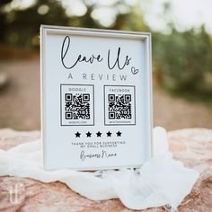 Leave Us a Review, Review Us, Feedback Request Sign Canva Template | Rylee - Trendy Fox Studio Leave Us A Review Sign, Review Request, Business Trendy, Leave Us A Review, Leave A Review, Business Reviews, Beauty Salons, Hair Salons, Candle Labels