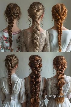 Celtic Updo, Fantasy Inspired Hairstyles, Norwegian Braids, Fantasy Hair Styles, Scottish Hairstyles, Complex Braids, Elegant Braided Hairstyles