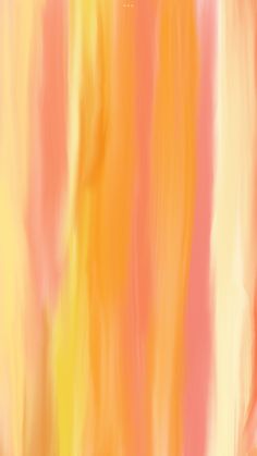 an abstract painting with yellow, pink and orange colors in the background is blurry