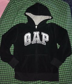 Gap Unisex Boy Girl Black Fleece Hooded Jacket Sweatshirt Full Zip Winter Warm 2 pockets Fits size 12-14, but please go by measurements: Chest 18", Length 21", Sleeve length 24.5" measured from neck line to end of cuff. Condition: Excellent pe-owned. Please ask any questions prior to Bidding. Other items shown in the pictures are for sale in my other auctions. Smoke Free home. Happy Shopping! Black Fleece, Boy Girl, Fleece Hoodie, Hoodie Jacket, Warm Winter, Hooded Jacket, Adidas Jacket, Happy Shopping, Gap