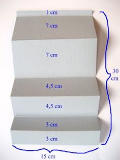 the width of three boxes are shown with measurements