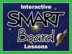 an interactive smart board game for kids to learn how to read and understand the planets