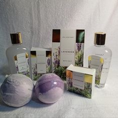 Relaxing Body Care Bath Set. Perfect To Add To Homemade Gift Baskets/ Gift Bags. Everything Pictured Is Included. Unopened/Unused Nwot Bath Bombs (2) Bath Salt Bubble Bath Shampoo Bar Shower Gel Soap Bath Salt Gift Set, Homemade Gift Baskets, Bath Gift Set, Bath Gift, Bath Soak, Bath Sets, Bubble Bath, Shampoo Bar, Bath Salts