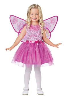 Pink Fairy Toddler Costume Pink Fairy Costume, Toddler Costumes Girl, Pretend Play Costumes, Fairy Halloween Costumes, Pink Fairy, Scary Costumes, Toddler Halloween Costumes, Toddler Costumes, Fairy Girl