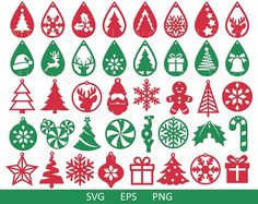 christmas ornaments and decorations svg files