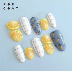 Sailor Venus Nails, Chicken Nails, Food Nails, Fruit Nail Art, Asian Nails, Anime Nails, Colorful Nails, Soft Nails