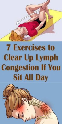 7 Exercises to Clear Up Lymph Congestion If You Sit All Day | Fitness Care Plan Arm Exercises With Weights, Massage Neck, Remedies For Tooth Ache, Lymph System, Losing 10 Pounds, Lose 20 Pounds, Health Remedies